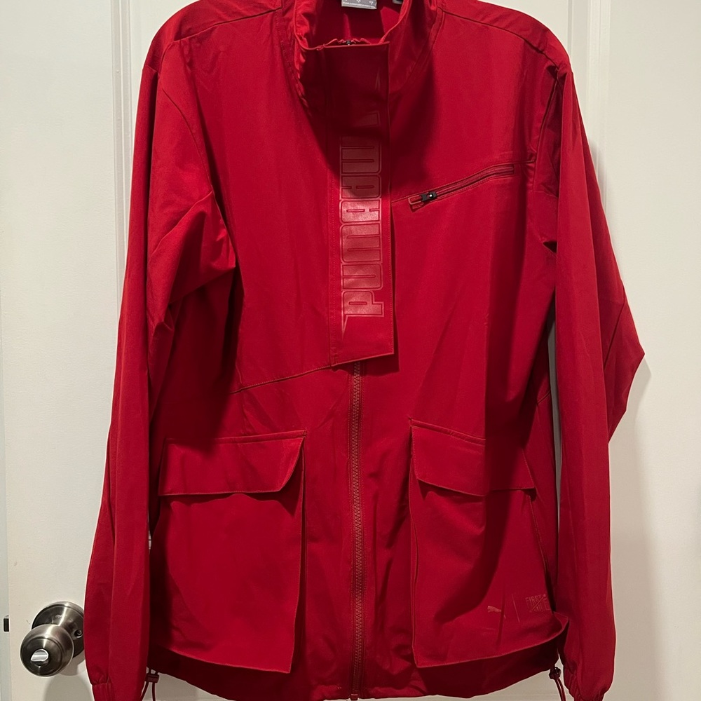 RED PUMA TRACKSUIT MEN SIZE S